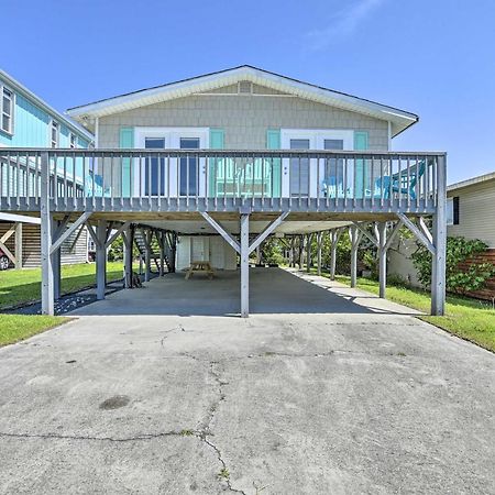 Oak Island Beach Abode With Deck Walk To Shore! Exterior photo